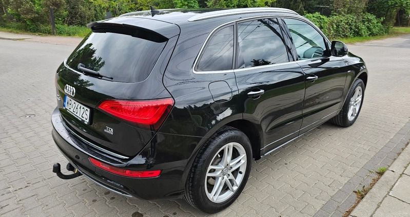 Audi Q5 cena 82900 przebieg: 218000, rok produkcji 2015 z Puszczykowo małe 742